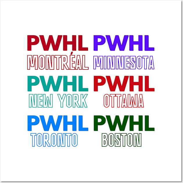 PWHL members Wall Art by thestaroflove